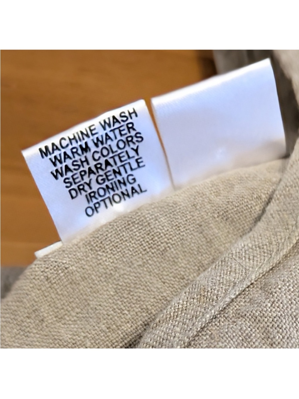 Flax Linen Top Boxy T-shirt - Picture 6 of 8